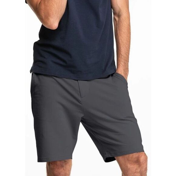 NWT Swet Tailor The EveryDay Chino Short In Grey Size Men’s 33 - Picture 1 of 7